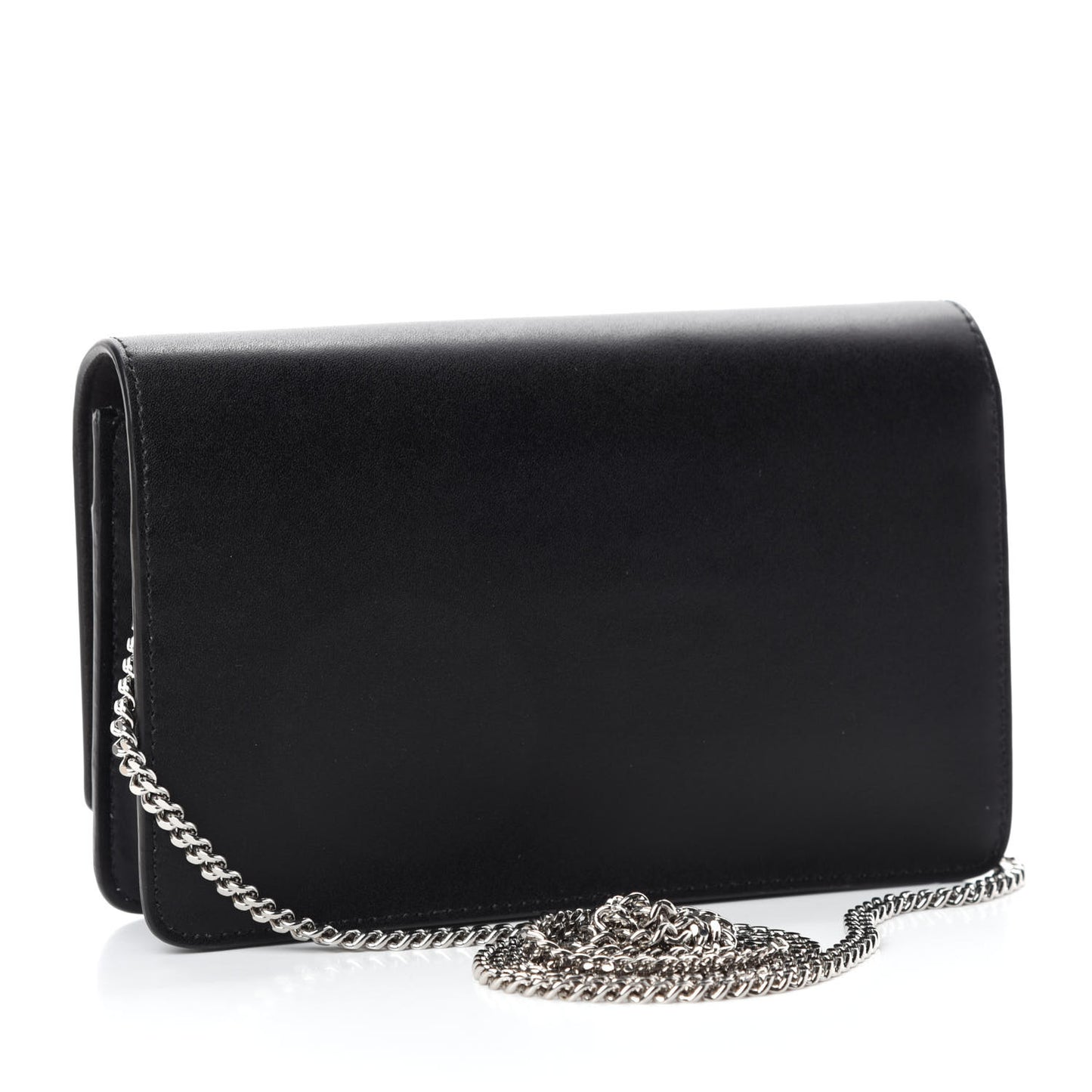 Vitello Liberty Studded Tube Wallet On Chain Black Multicolor