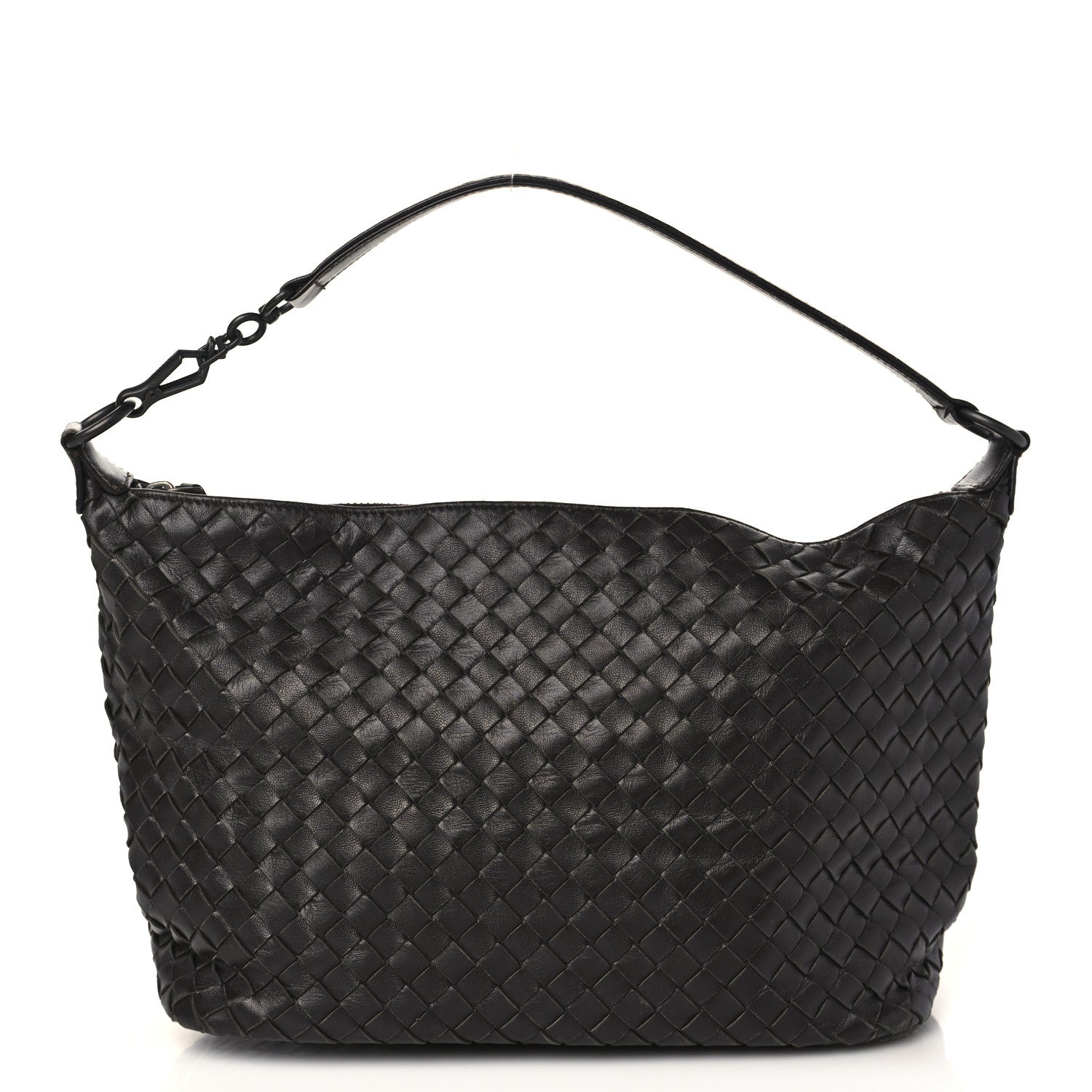 Bottega Veneta Nappa Intrecciato Small Shoulder Bag Ebano 1 of 8