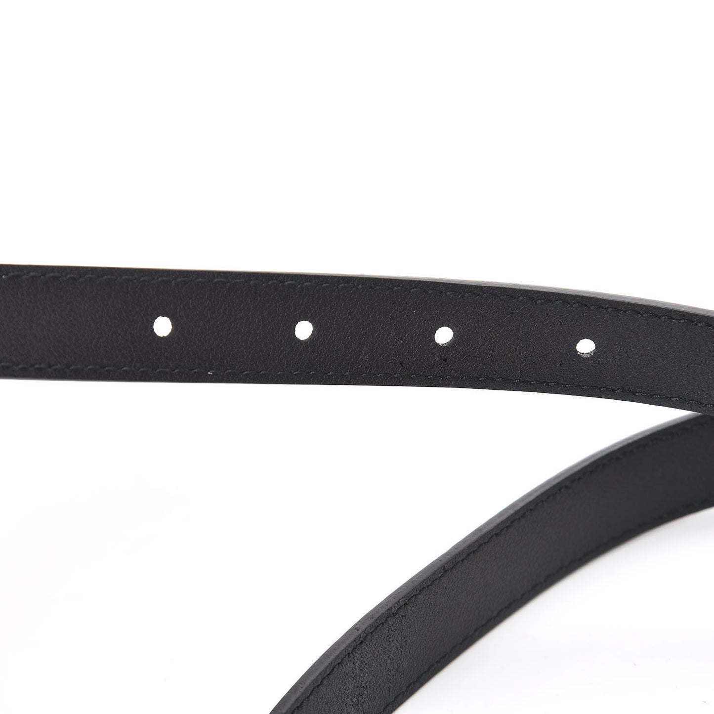 Calfskin Double G 20mm Belt 75 30 Black