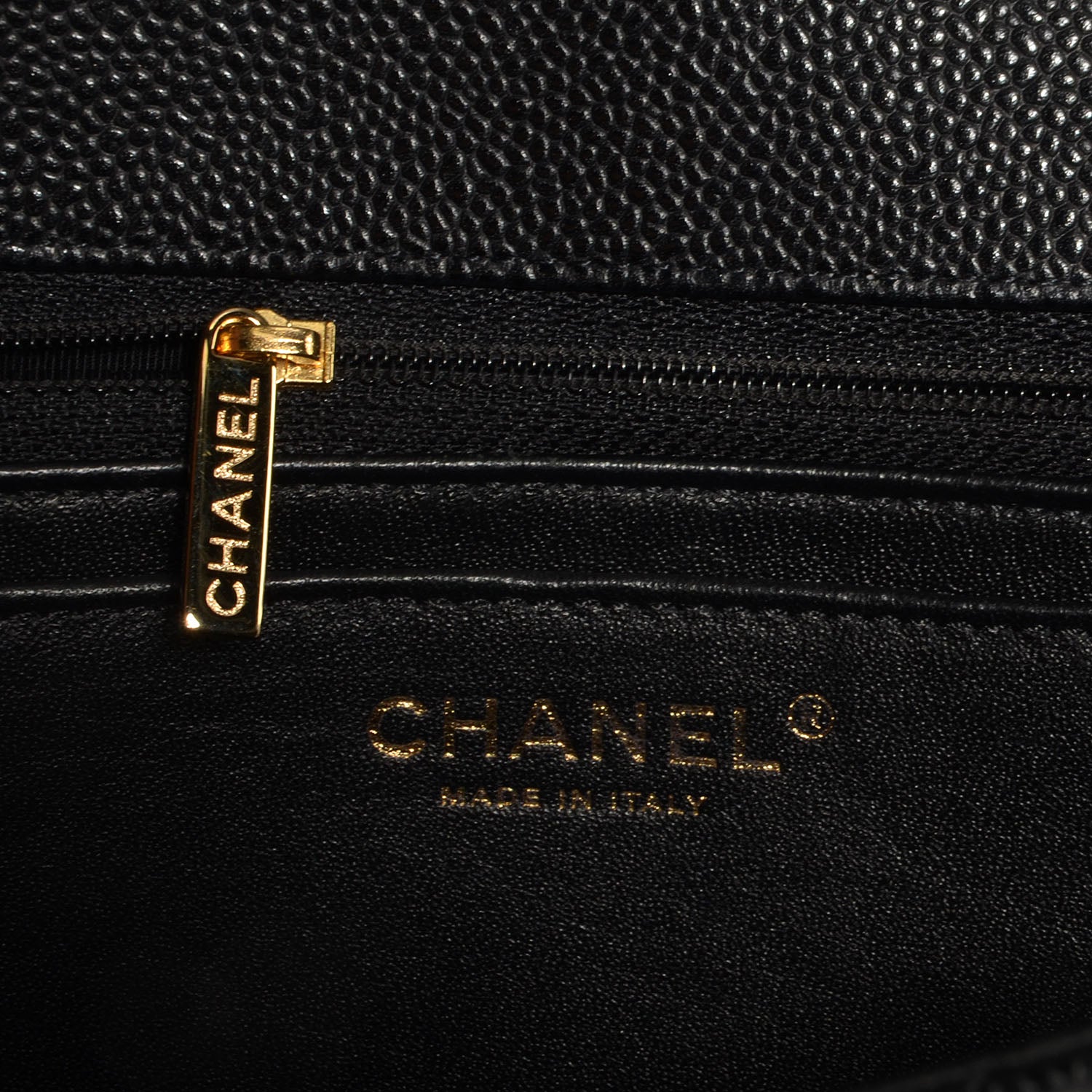 Chanel Caviar Maxi Single Flap Black 7 of 9