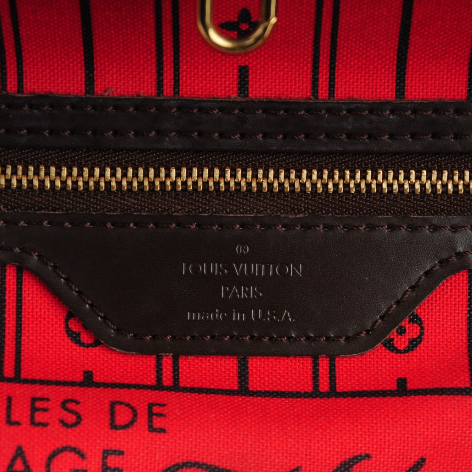 Louis Vuitton Damier Ebene Neverfull PM 6 of 8