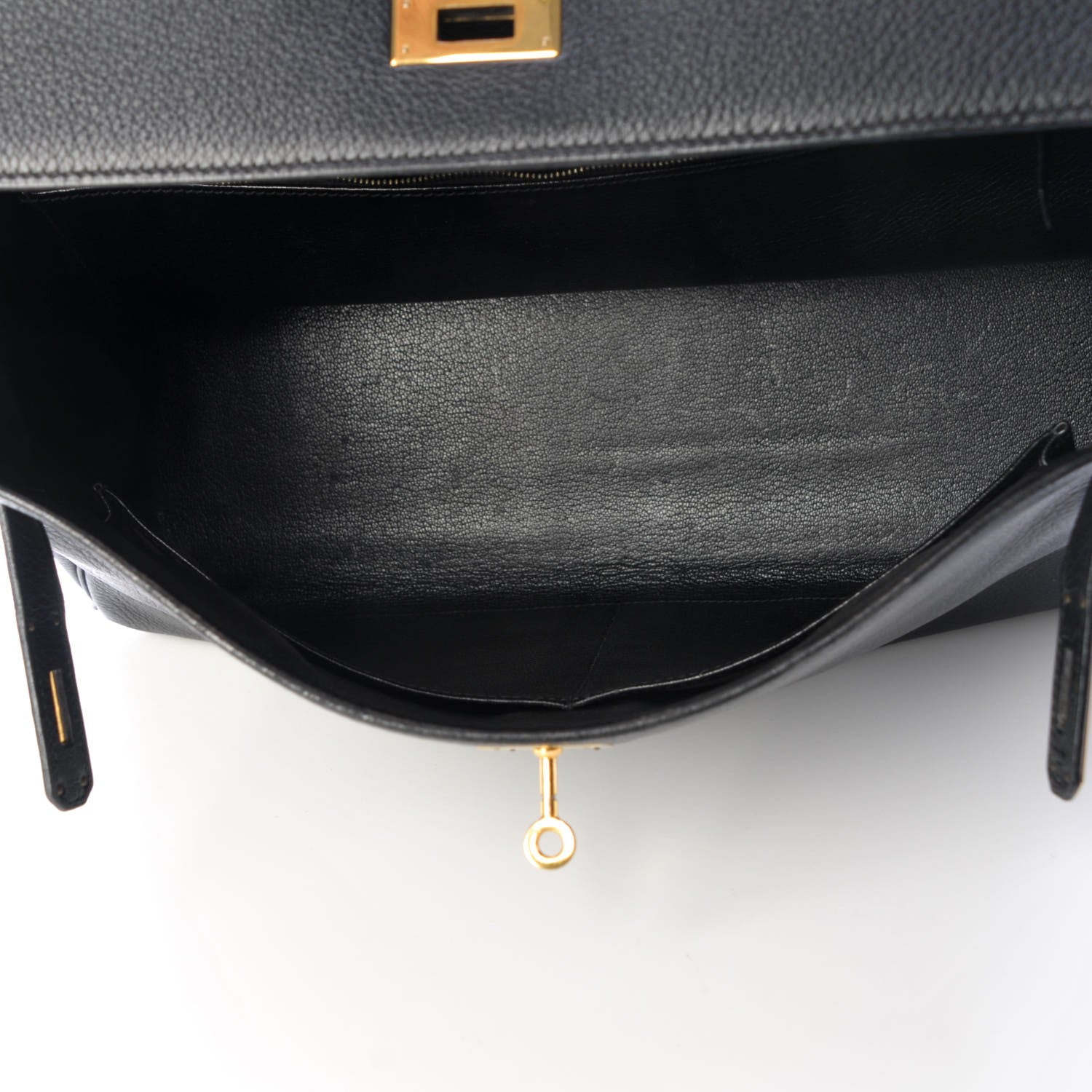 Hermes Ardennes Kelly Retourne 35 Black 8 of 29