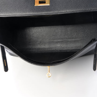 Hermes Ardennes Kelly Retourne 35 Black 8 of 29