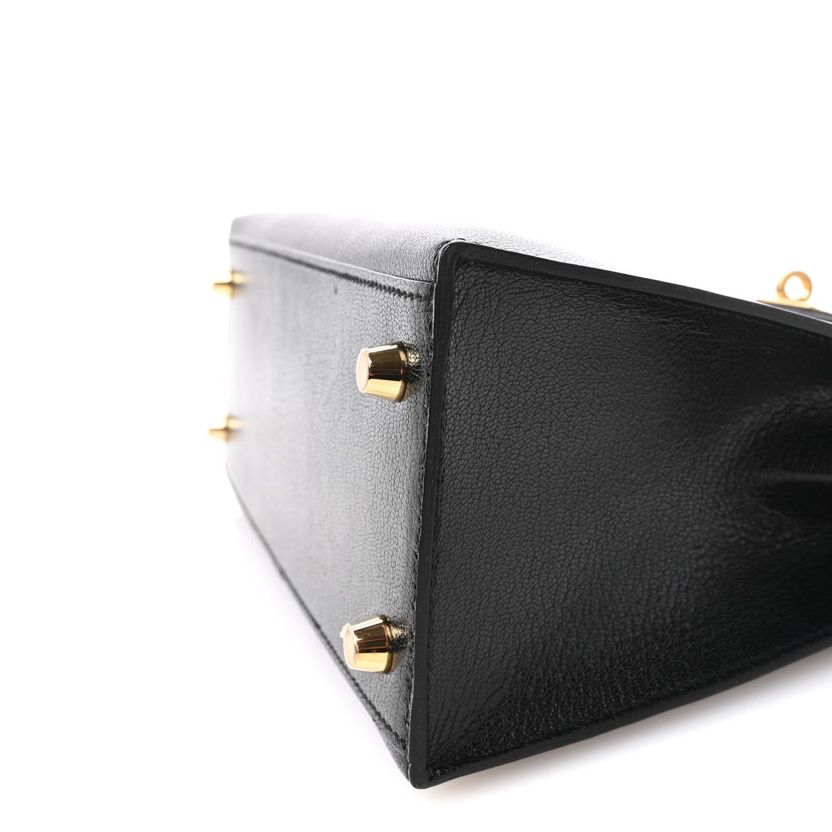 Hermes Chevre Chamkila Kelly Sellier 25 Black 9 of 10