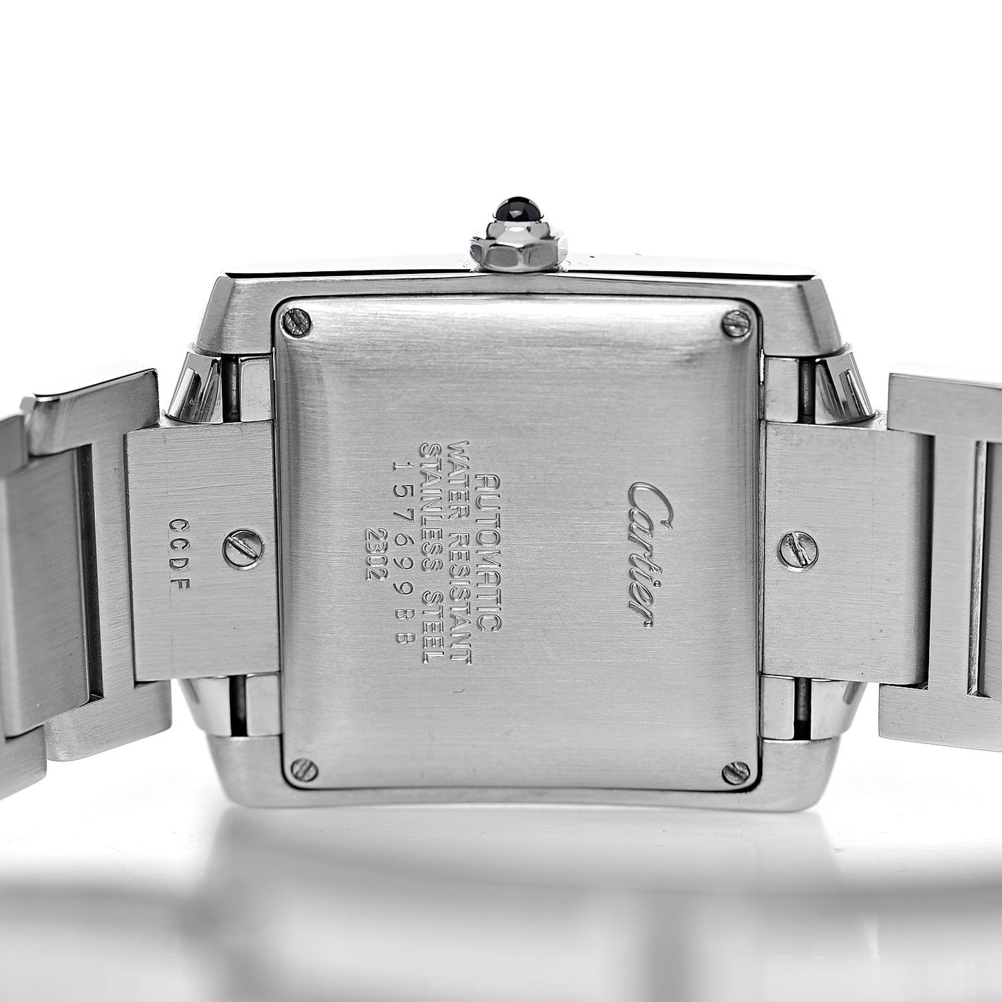 Stainless Steel 28mm Tank Francaise Automatic Watch