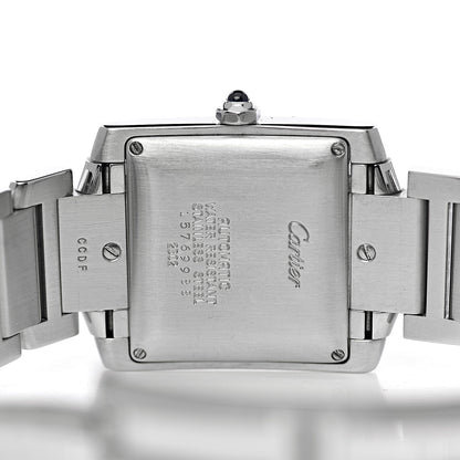 Cartier Stainless Steel 28mm Tank Francaise Automatic Watch 5 of 8