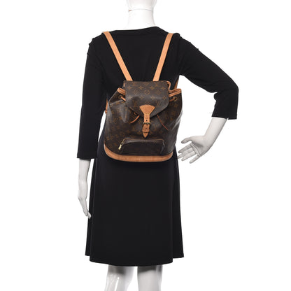 Louis Vuitton Monogram Montsouris MM Backpack 2 of 10