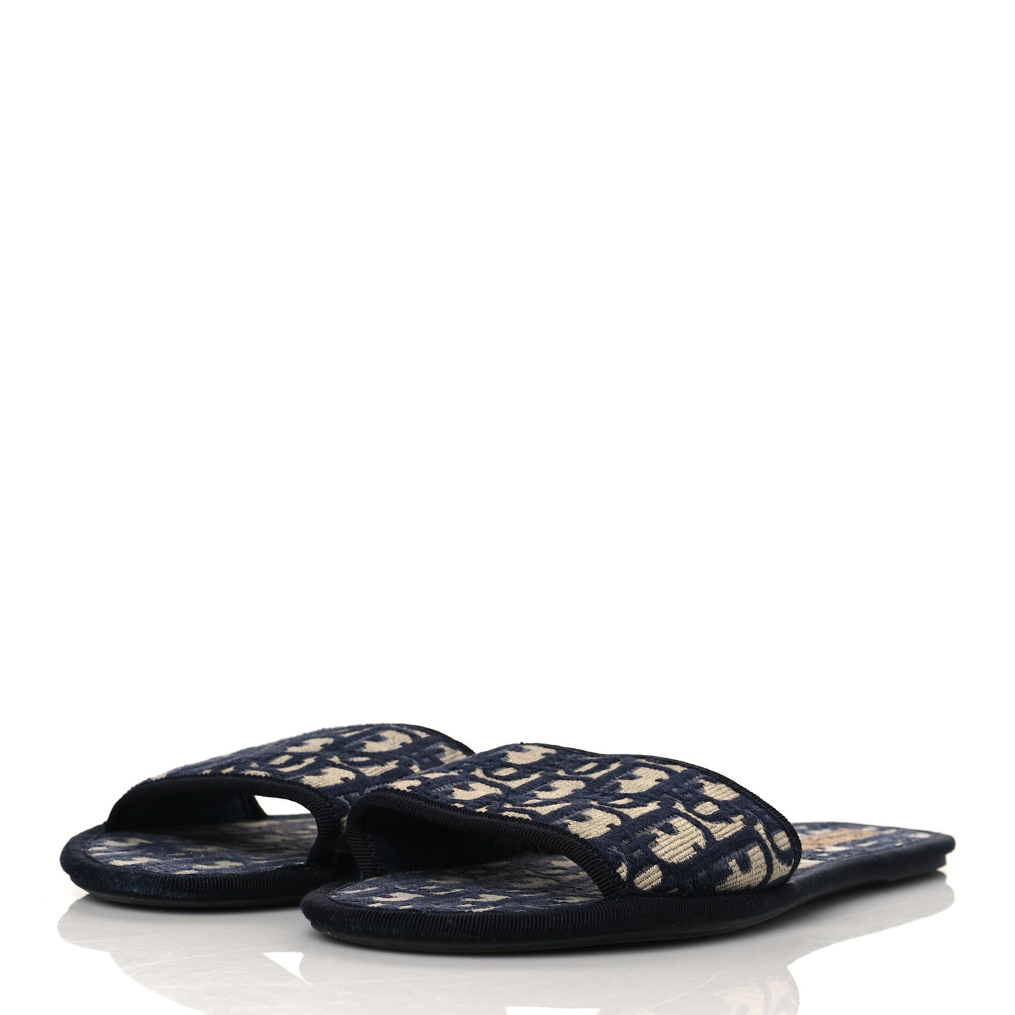 Velvet Oblique Chez Moi Sandal 39 Deep Blue