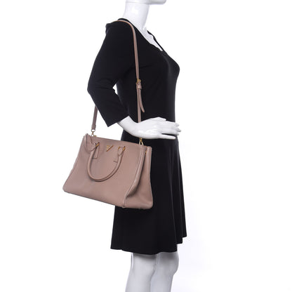 Prada Saffiano Medium Galleria Double Zip Tote Cammeo 2 of 19