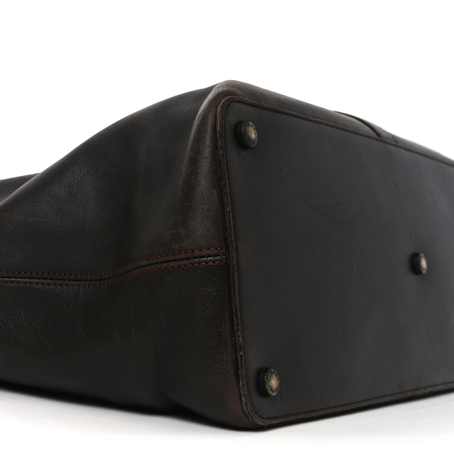 Calfskin Carrying Case Dark Brown