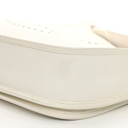 Hermes Epsom Evelyne II PM White 11 of 20