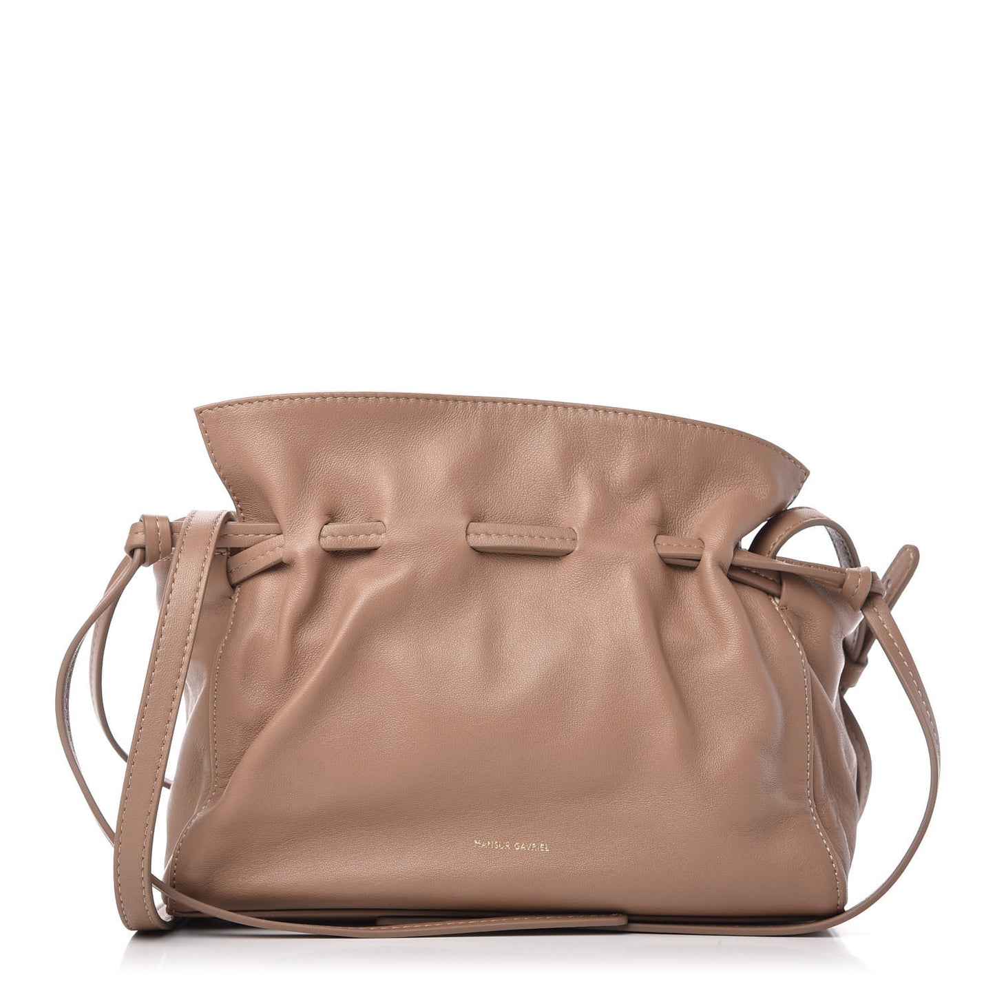 Lambskin Mini Protea Bag Biscotto