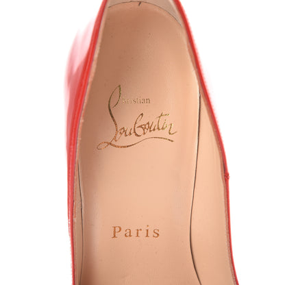 Christian Louboutin Patent So Kate 120 Pumps 35 Corazon 7 of 7