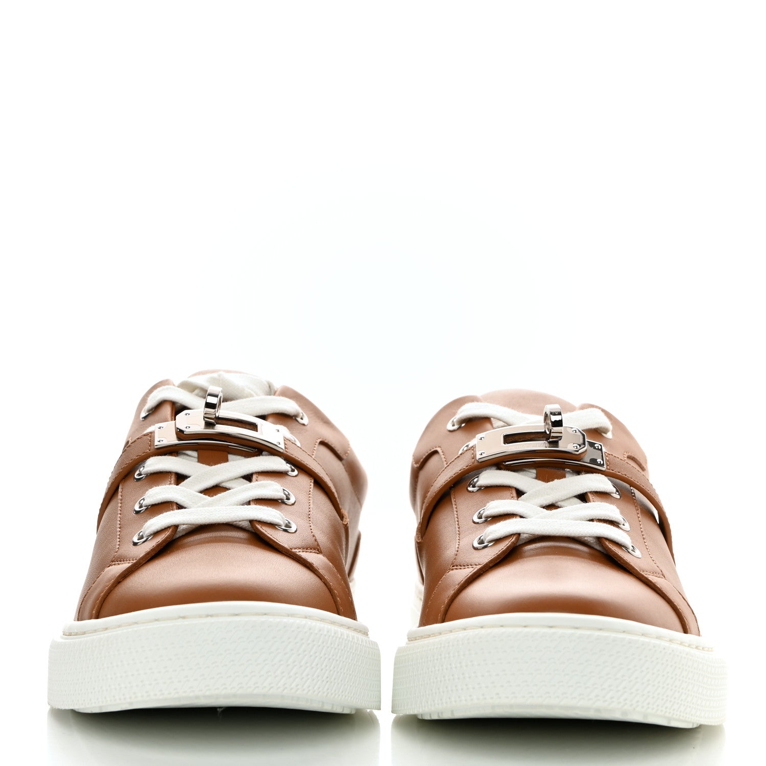 Hermes Calfskin Day Sneakers 40 Naturel 3 of 9