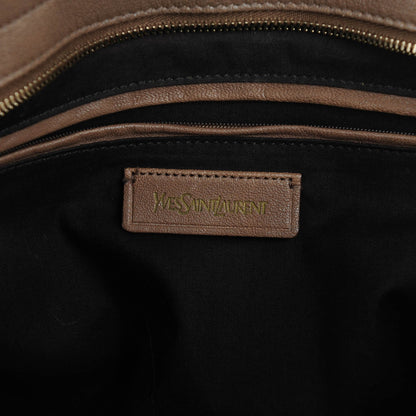 Saint Laurent Sheepskin Medium Cabas ChYc Taupe 6 of 7