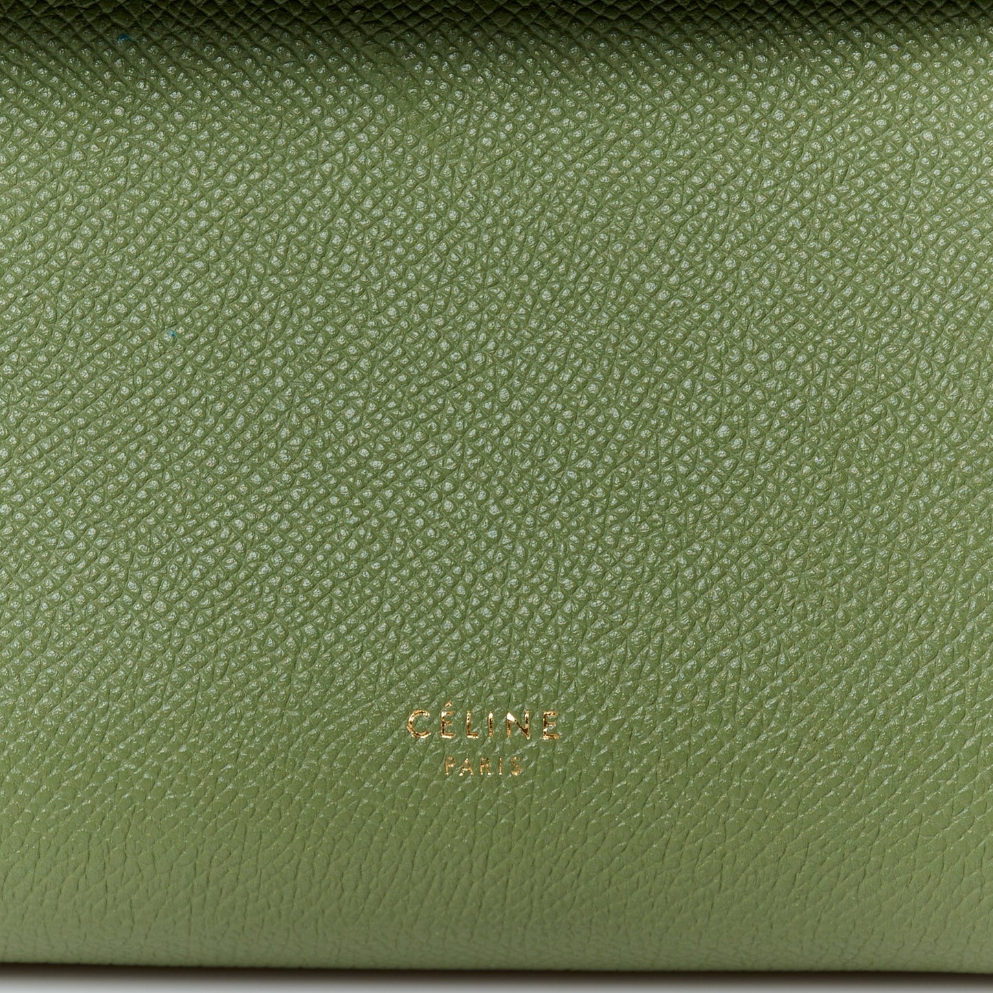 Grained Calfskin Micro Belt Bag Light Khaki