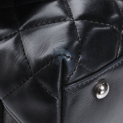 Chanel Lambskin Kelly Jumbo Flap Bag Black 5 of 9
