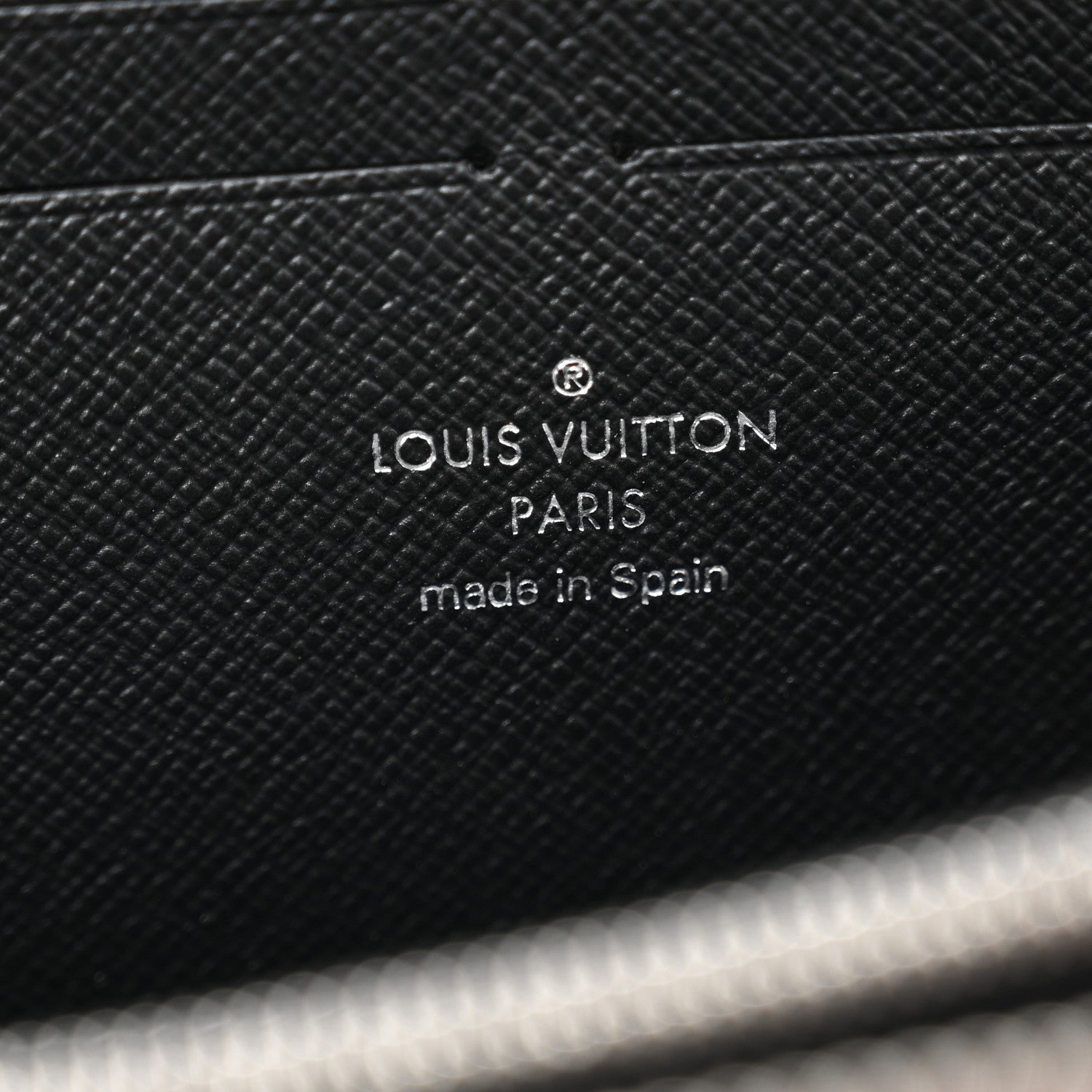 Louis Vuitton Epi Clemence Wallet Black 6 of 8
