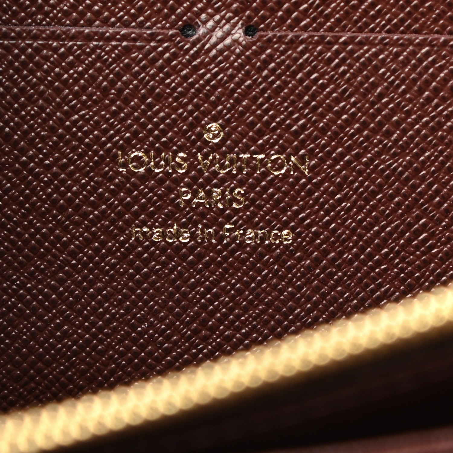 Louis Vuitton Calfskin Monogram Gamma Zippy Wallet White Chocolate 8 of 8