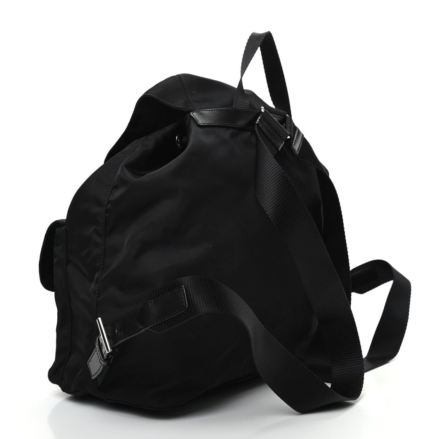 Prada Nylon Vela Backpack Black 3 of 8