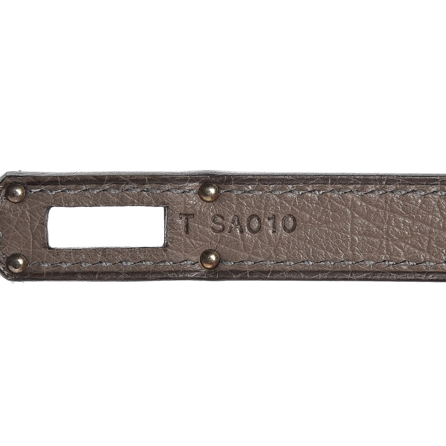 Ostrich Kelly Longue Wallet Gris Tourterelle