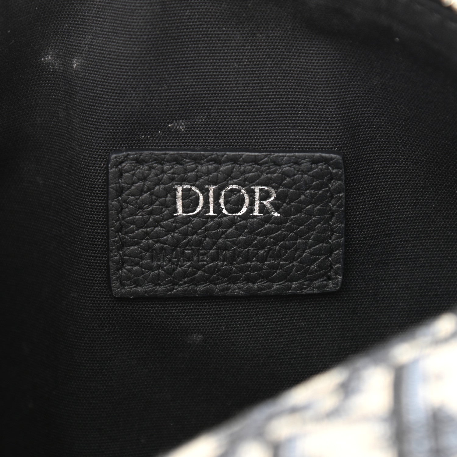Christian Dior Oblique Roller Messenger Bag Blue 6 of 10