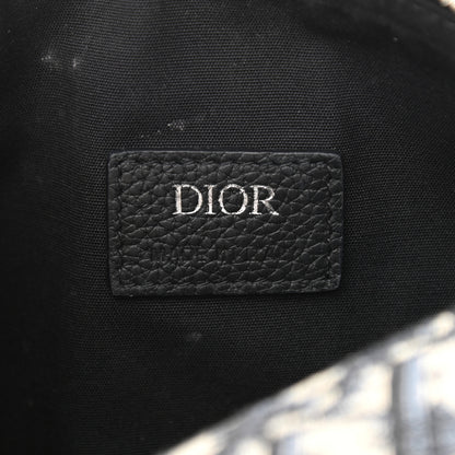 Christian Dior Oblique Roller Messenger Bag Blue 6 of 10