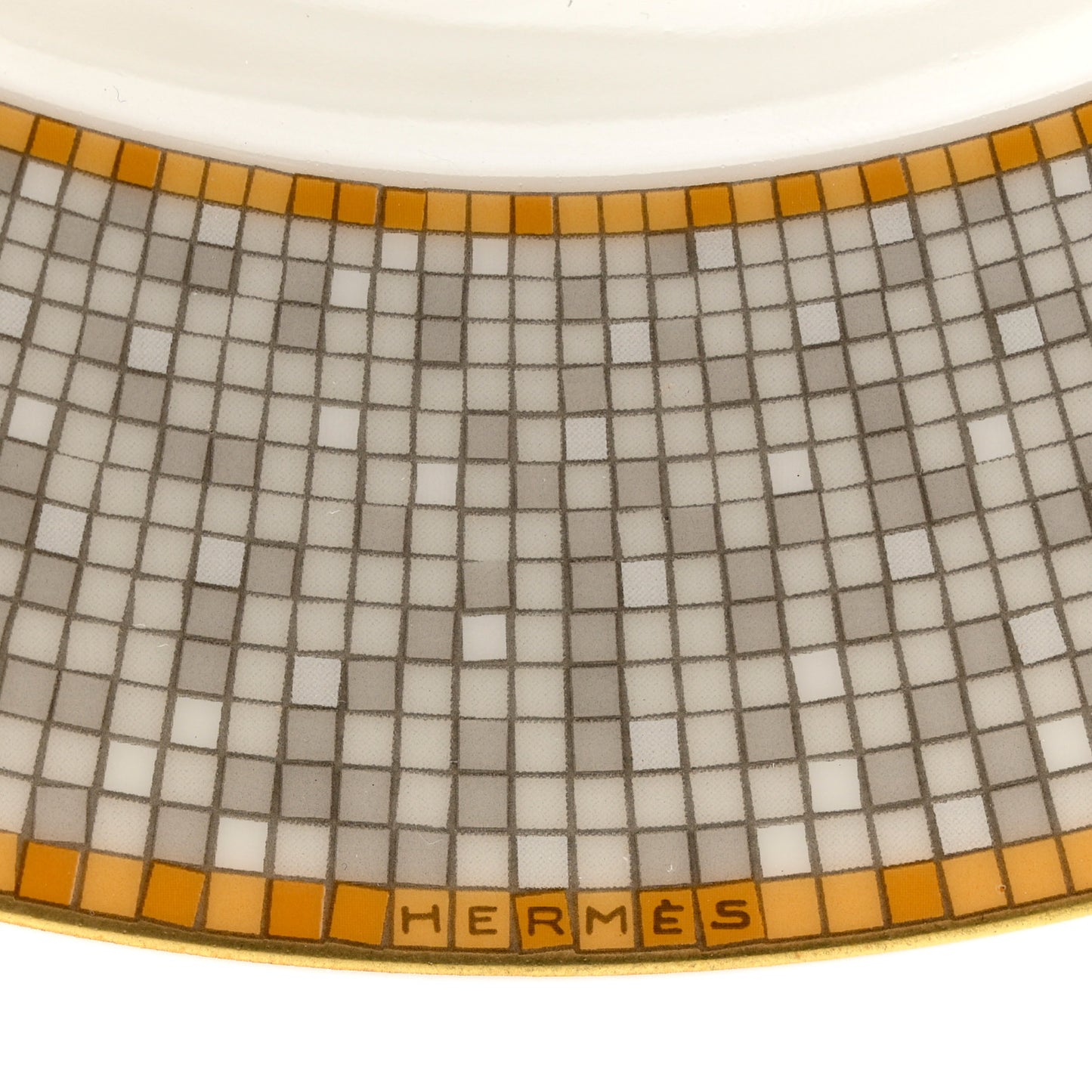Porcelain Mosaique Au 24 Soup Bowl Gold