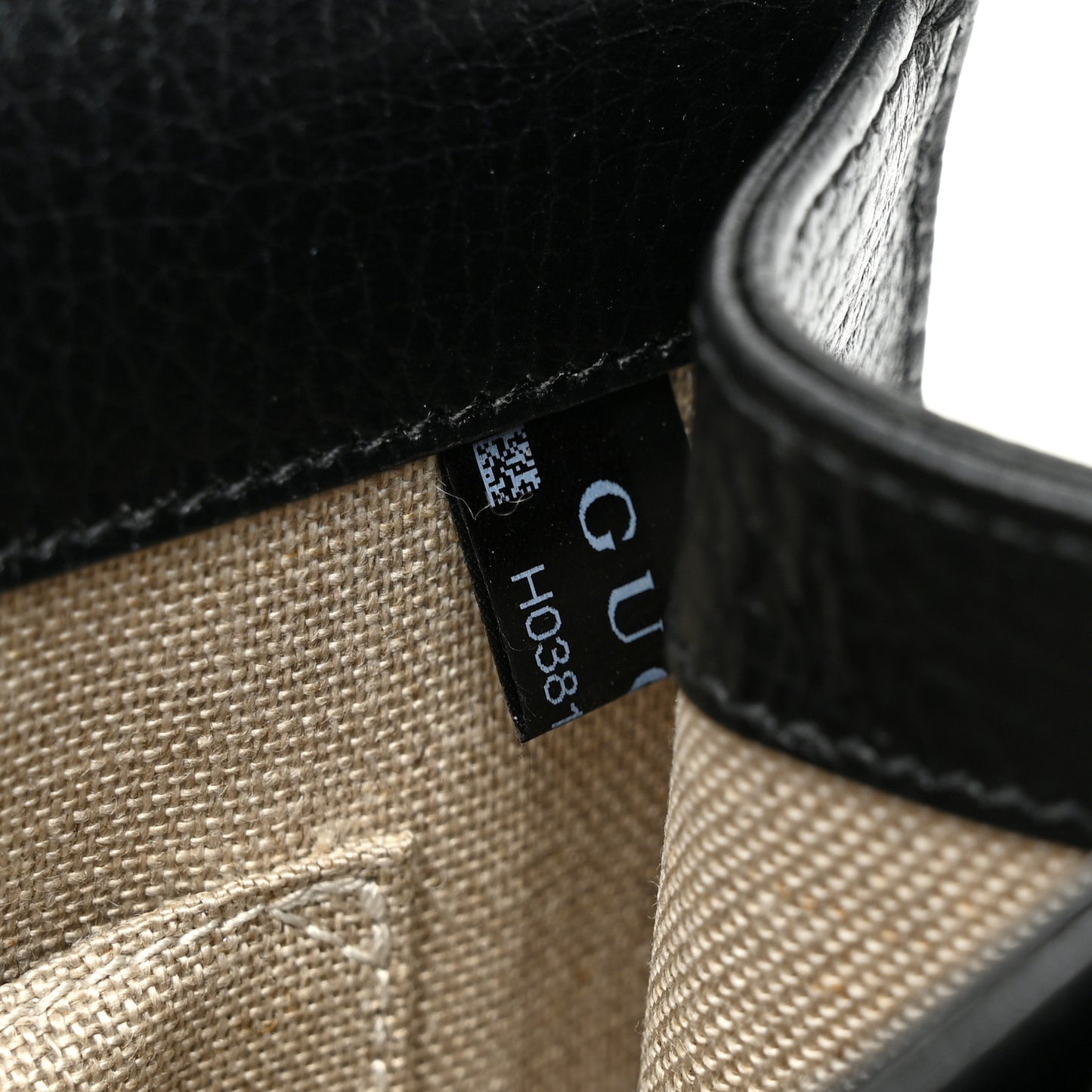 Dollar Calfskin Small Interlocking G Shoulder Bag Black