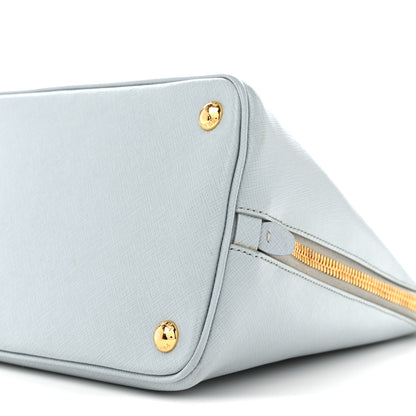 Prada Saffiano Lux Large Promenade Tote Lago 10 of 16