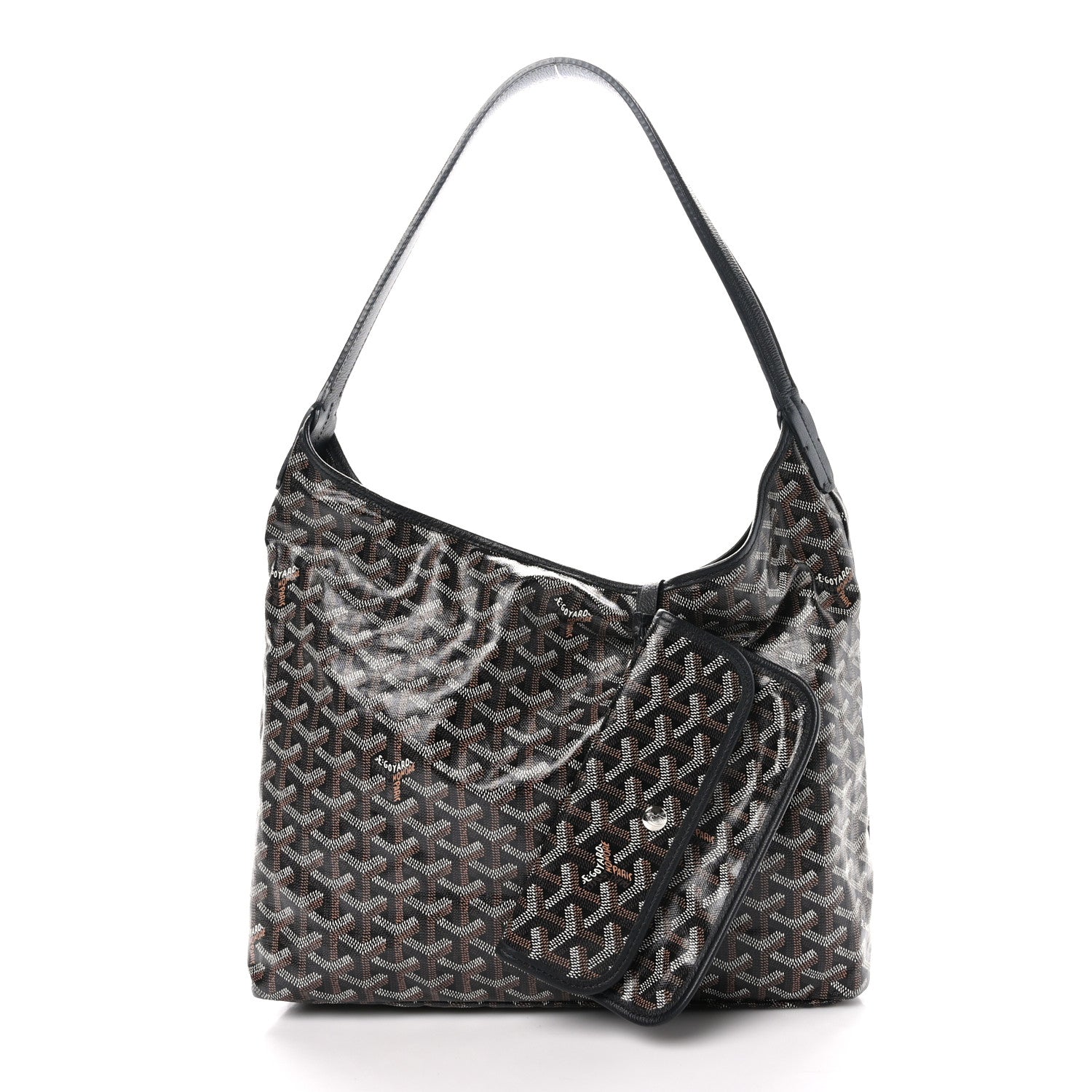 Goyard Goyardine Boheme Hobo Black 3 of 10