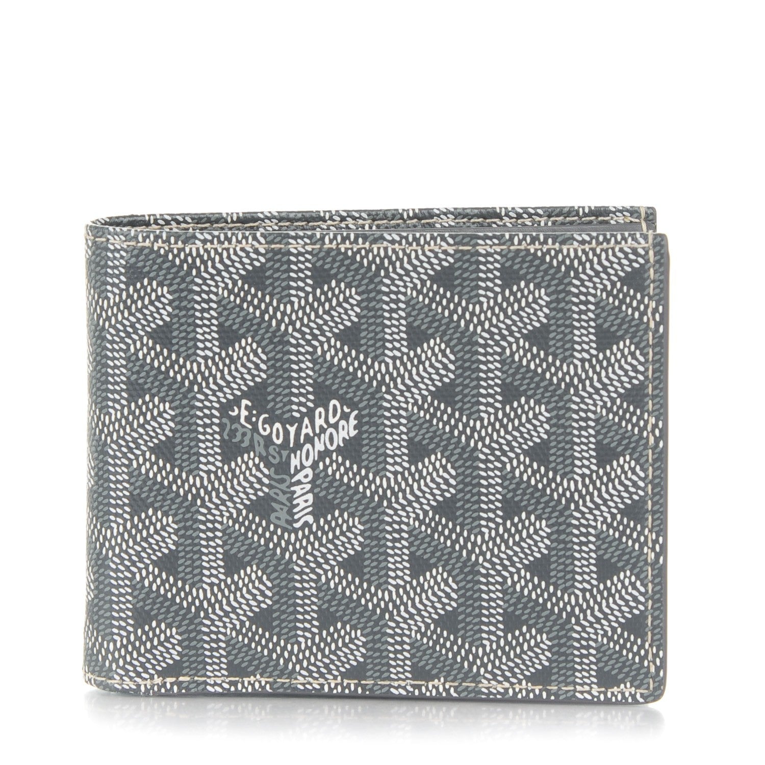 Goyard Goyardine Bi-Fold Wallet Grey 1 of 7