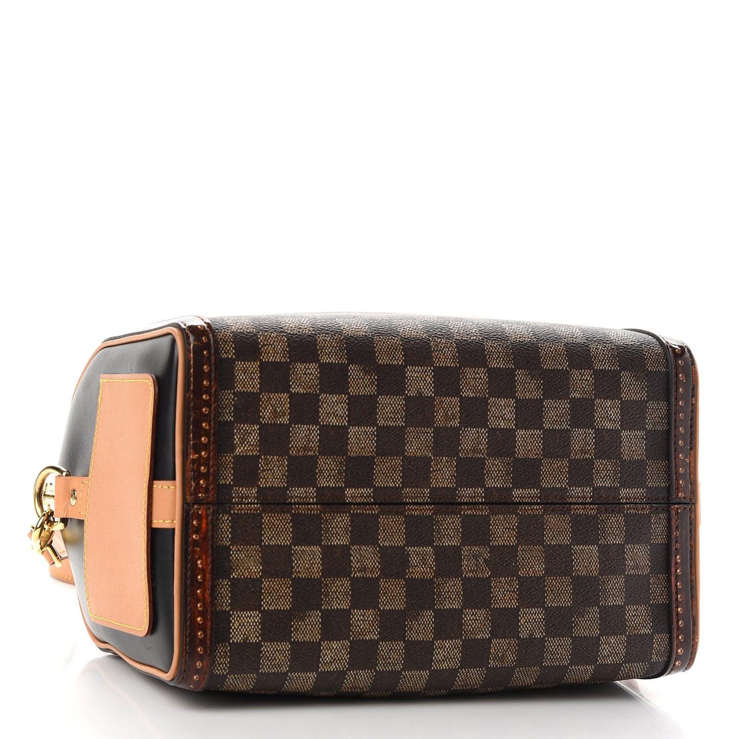 Transformed Damier Ebene Time Trunk Speedy Bandouliere 25 Black