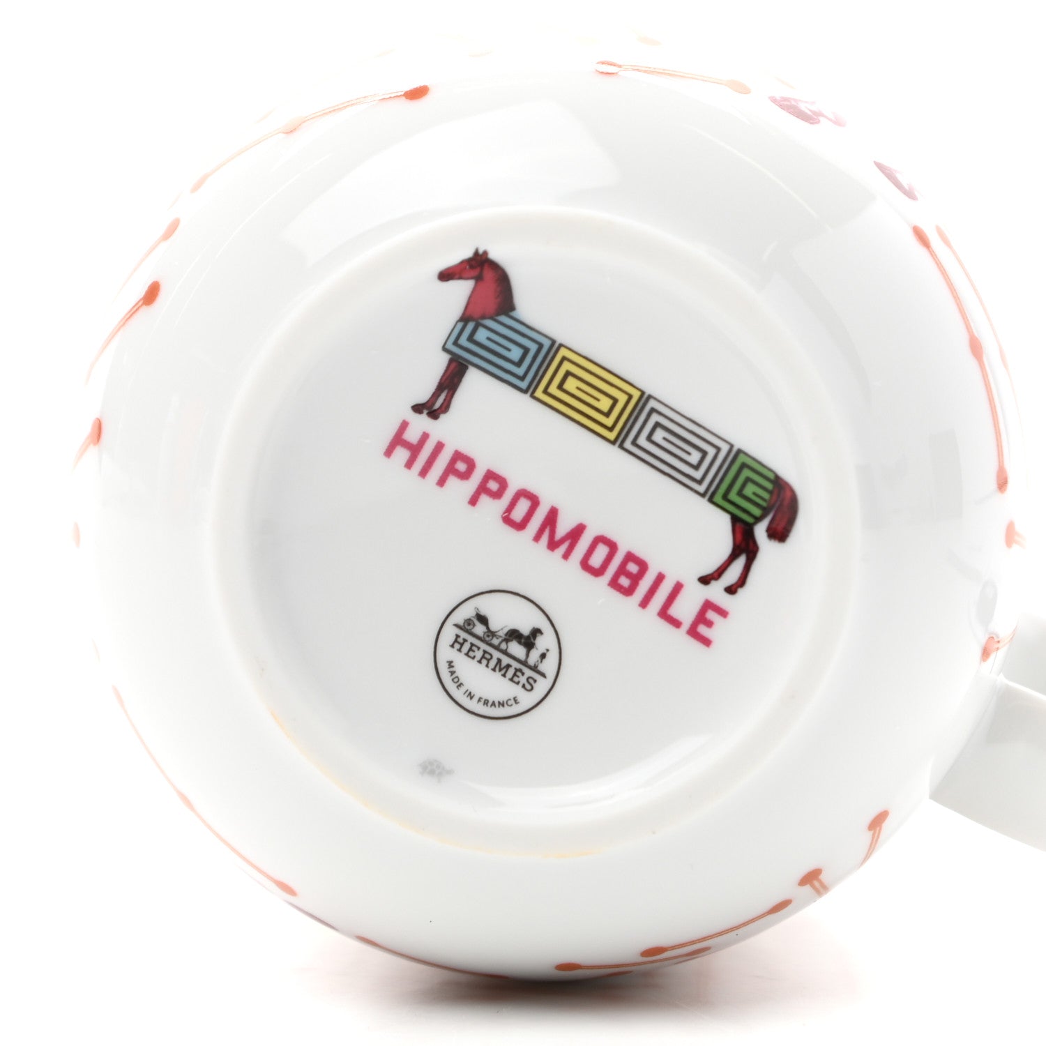 Hermes Porcelain Hippomobile Mug 4 of 6