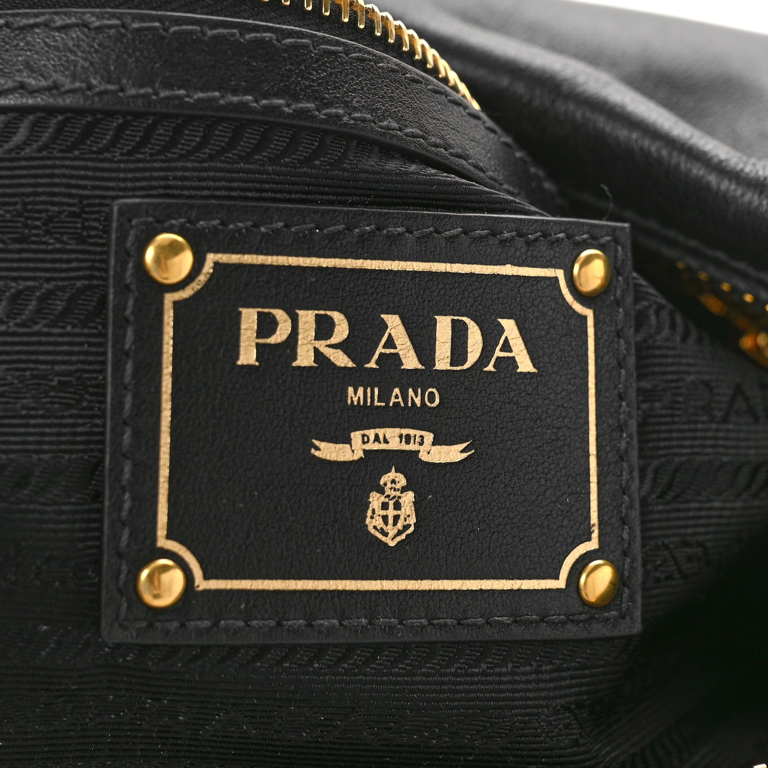 Prada Soft Calf Hobo Black 6 of 8