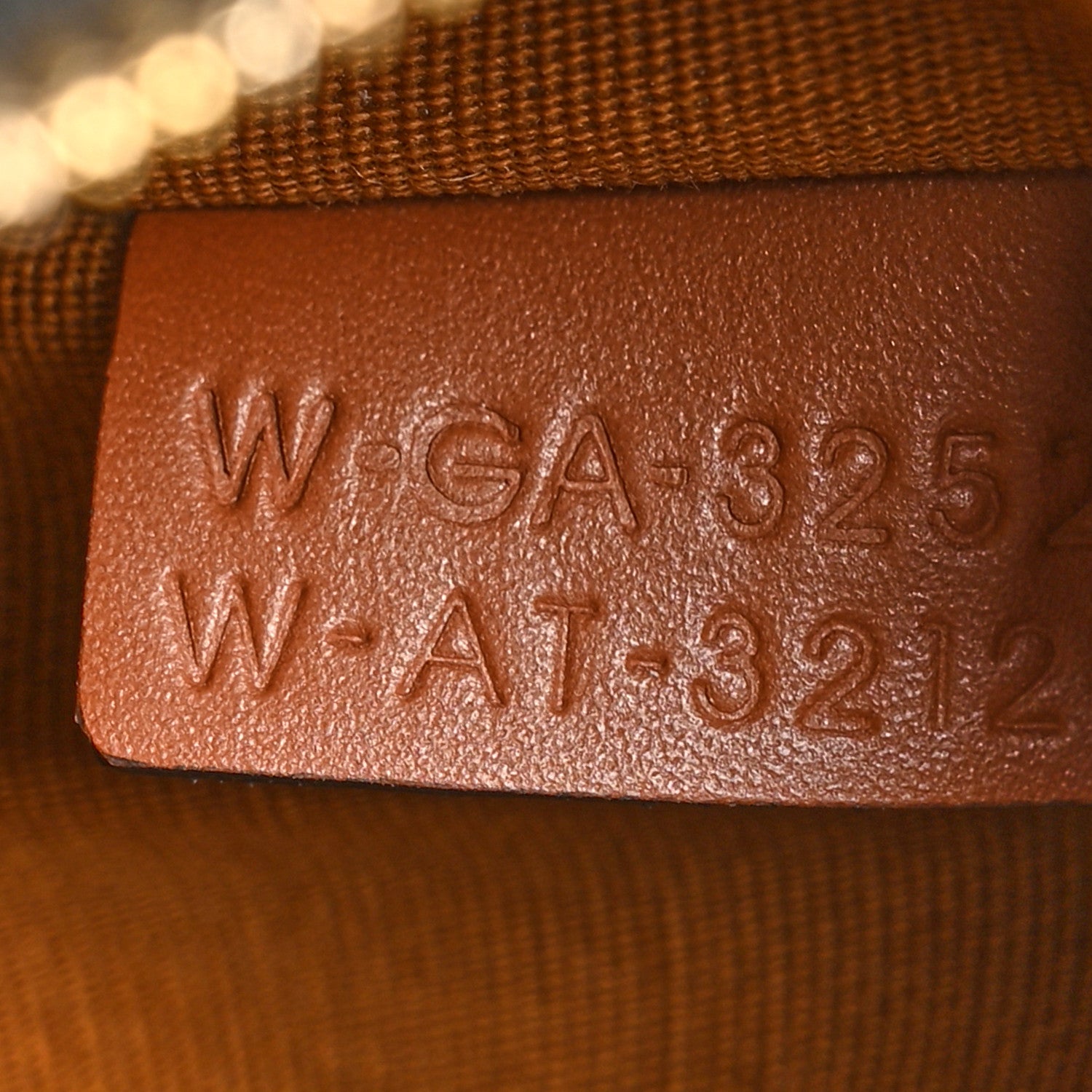 Celine Triomphe Canvas Calfskin Ava Shoulder Bag Tan 7 of 10