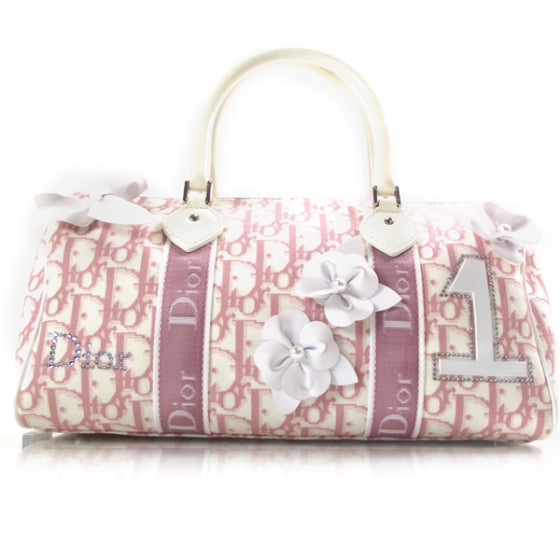 Christian Dior Monogram Girly Boston Pink 1 of 10