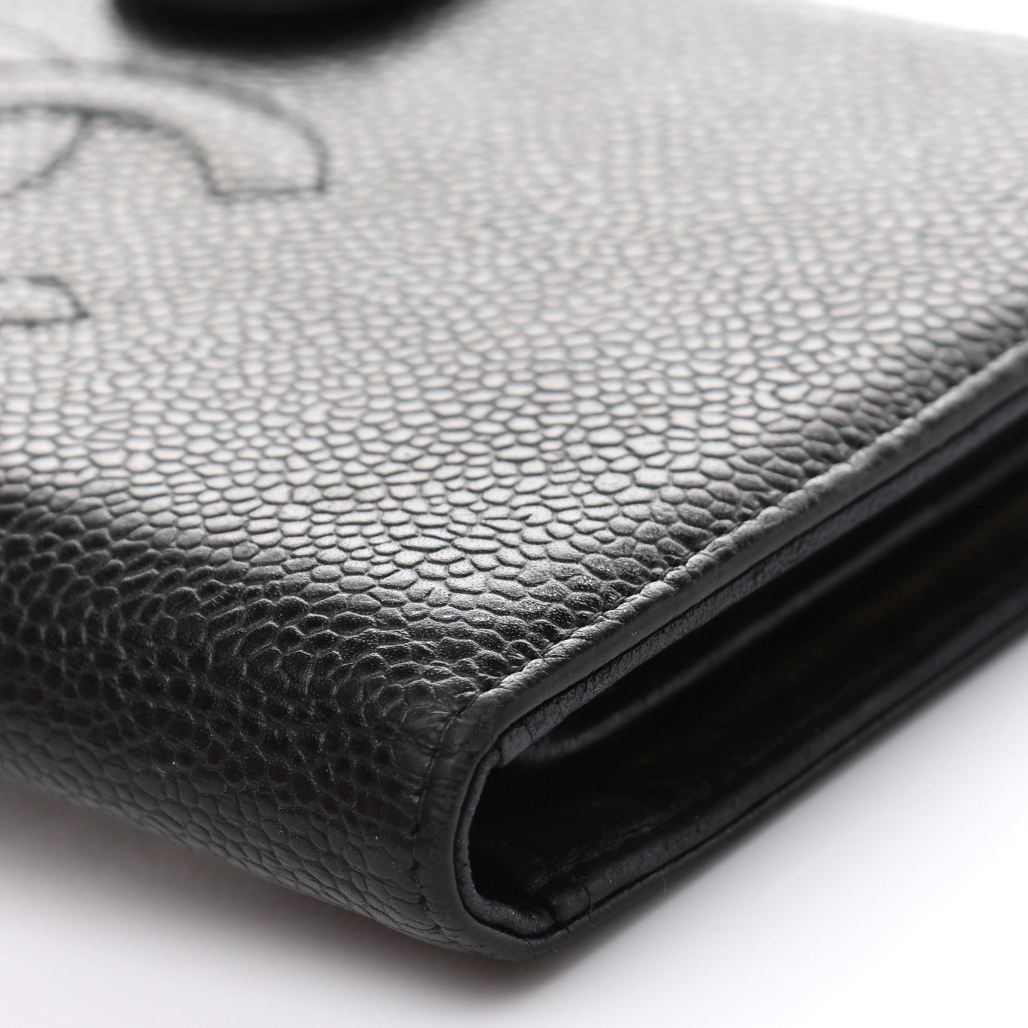 Chanel Caviar Timeless CC French Wallet Black 12 of 13