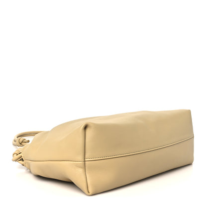Loewe Mellow Nappa Medium Donut Chain Flamenco Knot Clutch Sahara 4 of 10