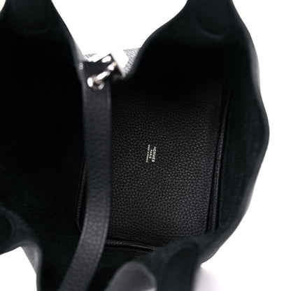 Hermes Taurillon Clemence Picotin Lock 18 PM Black 5 of 9