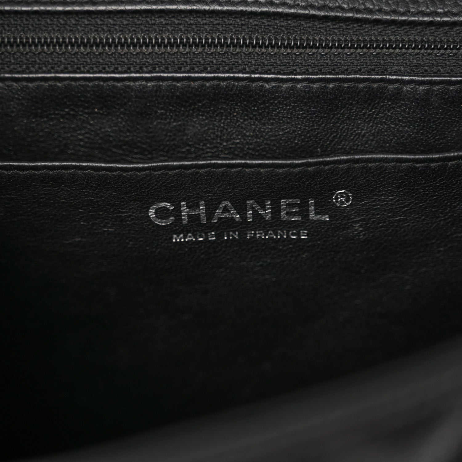 Chanel Caviar Quilted Jumbo Single Flap  Black 6 of 13