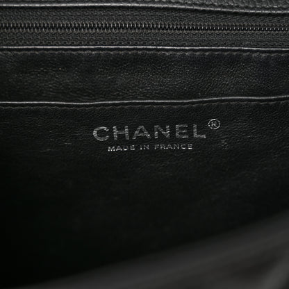Chanel Caviar Quilted Jumbo Single Flap  Black 6 of 13