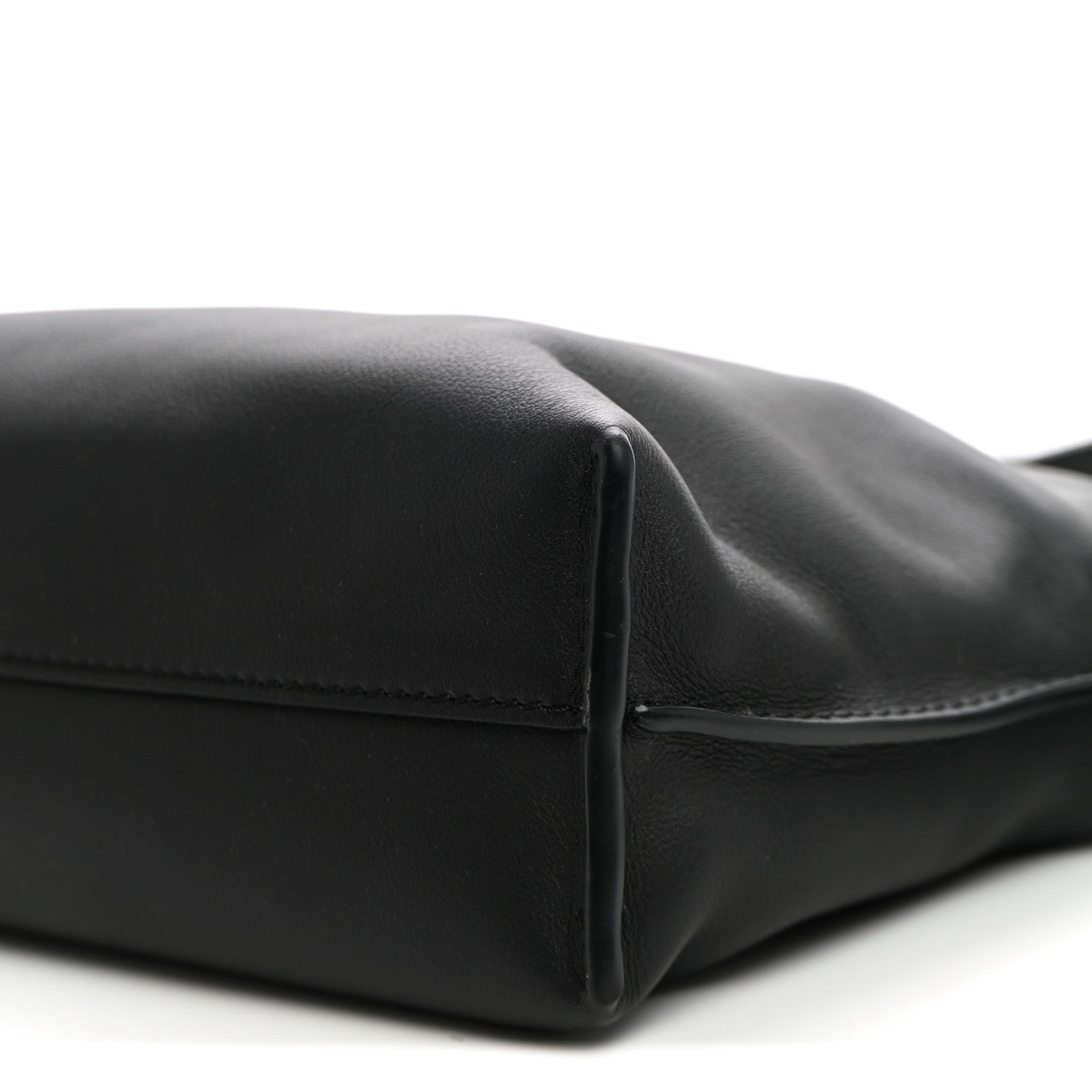 Loewe Calfskin Mini Flamenco Knot Clutch Black 9 of 9