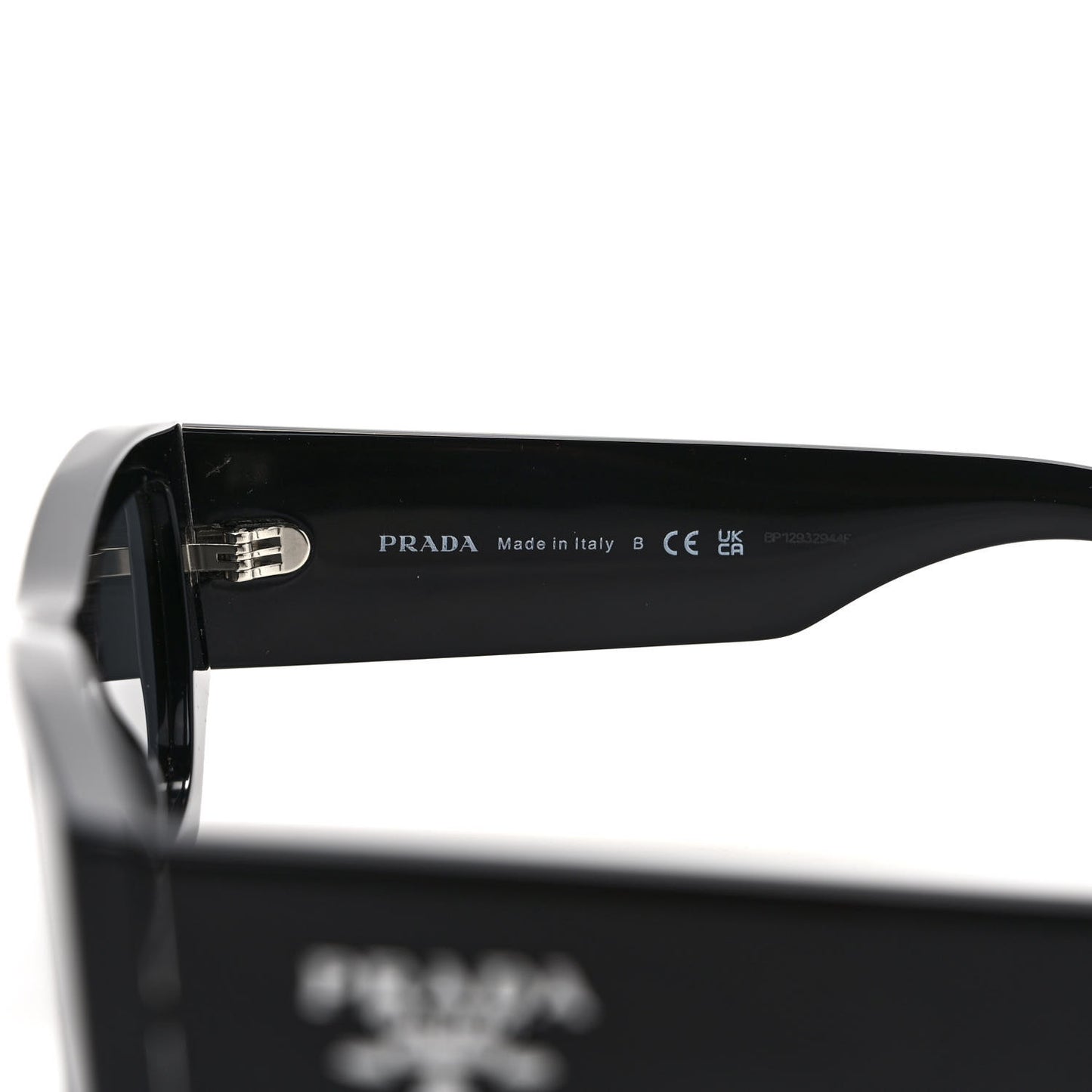 Acetate Pillow Sunglasses SPR A01 Black