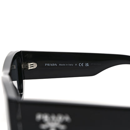 Prada Acetate Pillow Sunglasses SPR A01 Black 5 of 7