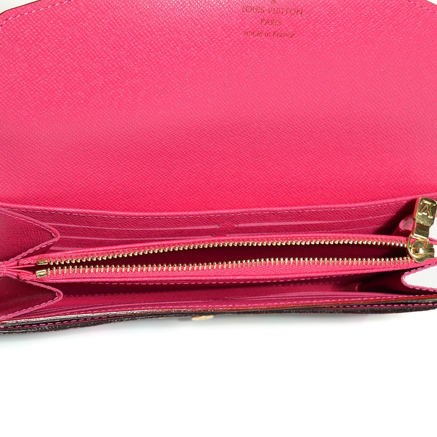 Louis Vuitton Monogram Multicolor Sarah Wallet NM Black Grenade 6 of 8