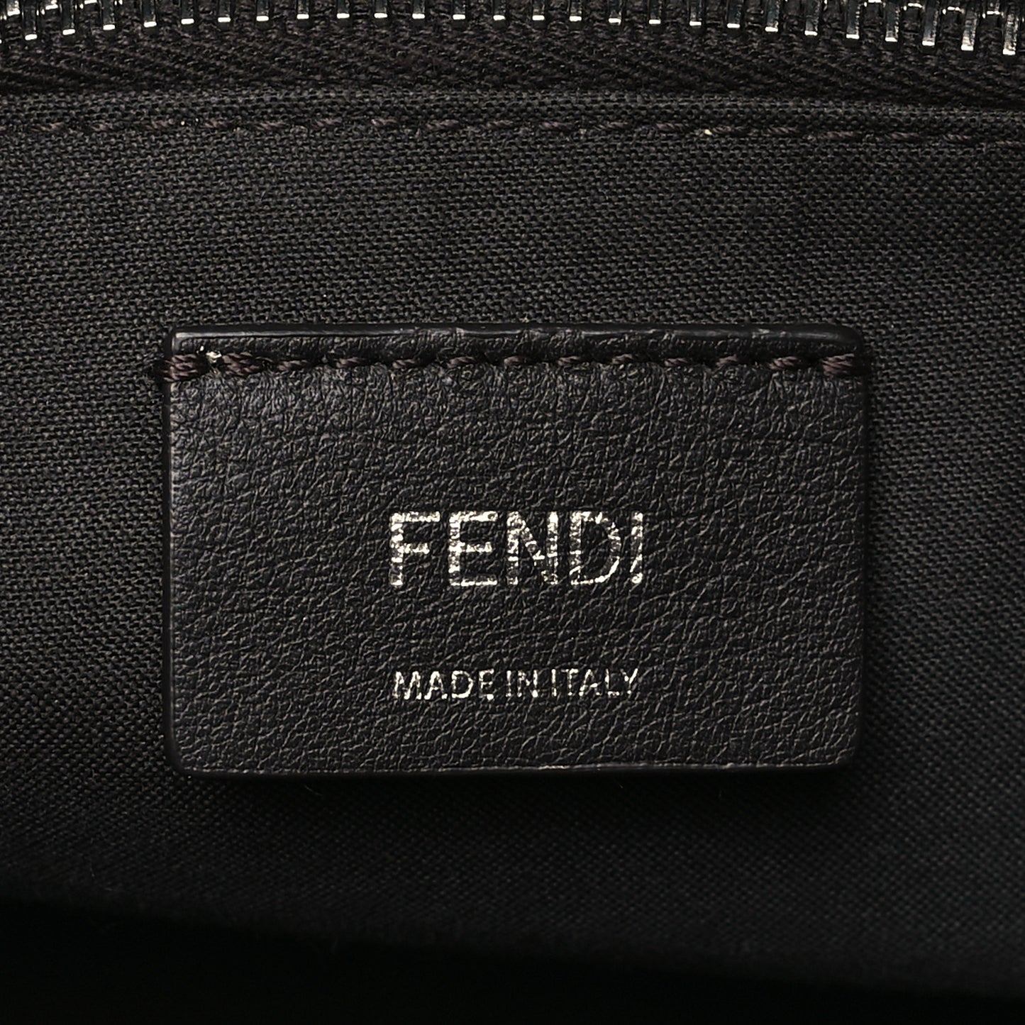 Vitello Dolce Bi-Color FF 1974 Embossed Medium By The Way Boston Bag Maya Black