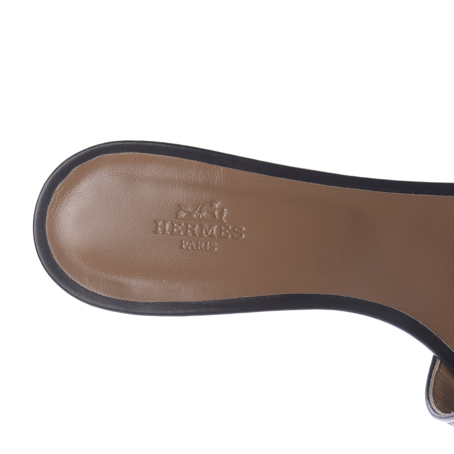 Hermes Canvas Tatoo Print Oasis Equator Sandals 40.5 Black 8 of 10