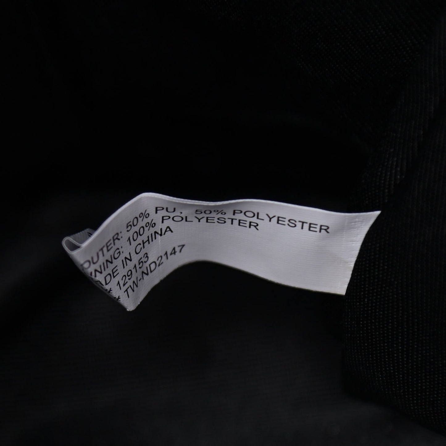 Vegan Leather Medium Shopping Bag Black