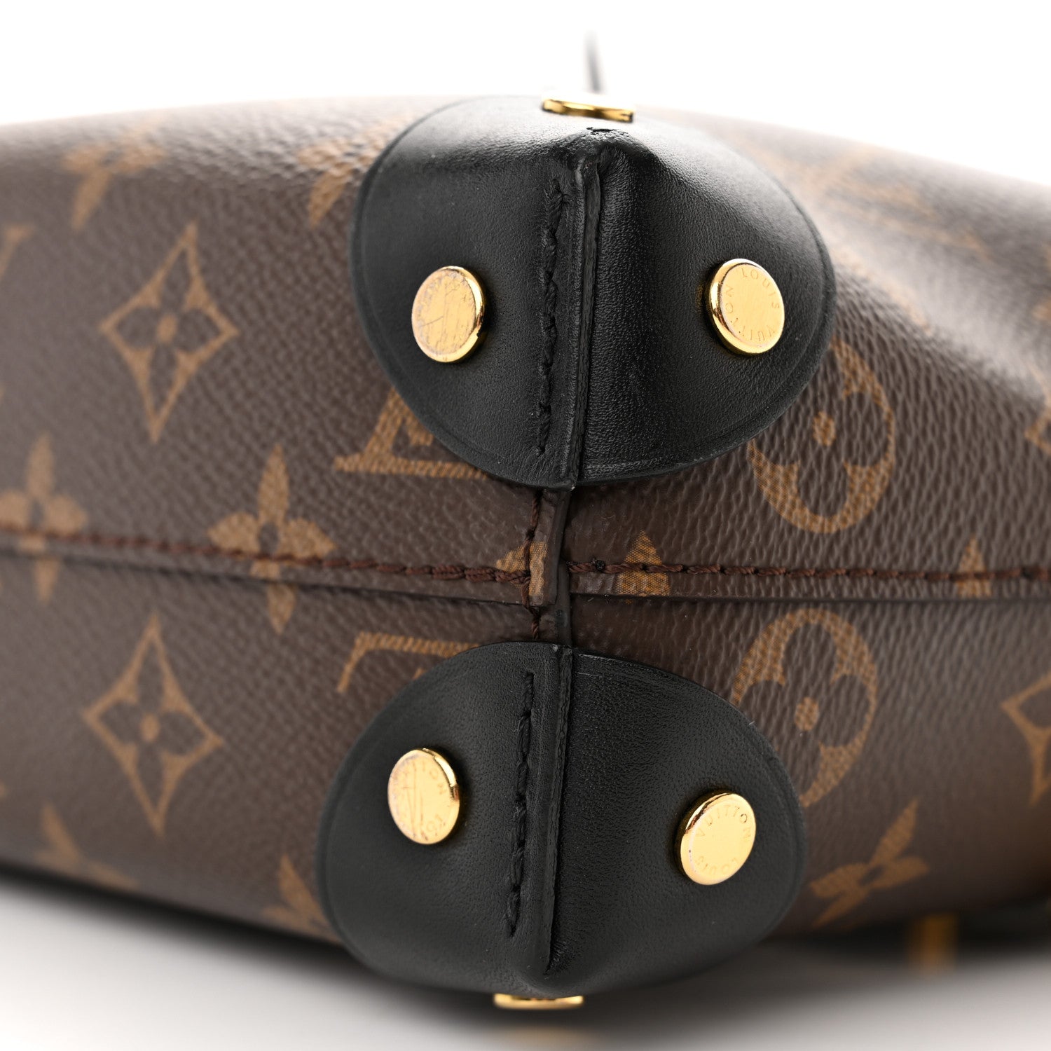 Louis Vuitton Monogram Petite Malle Souple Black 9 of 10